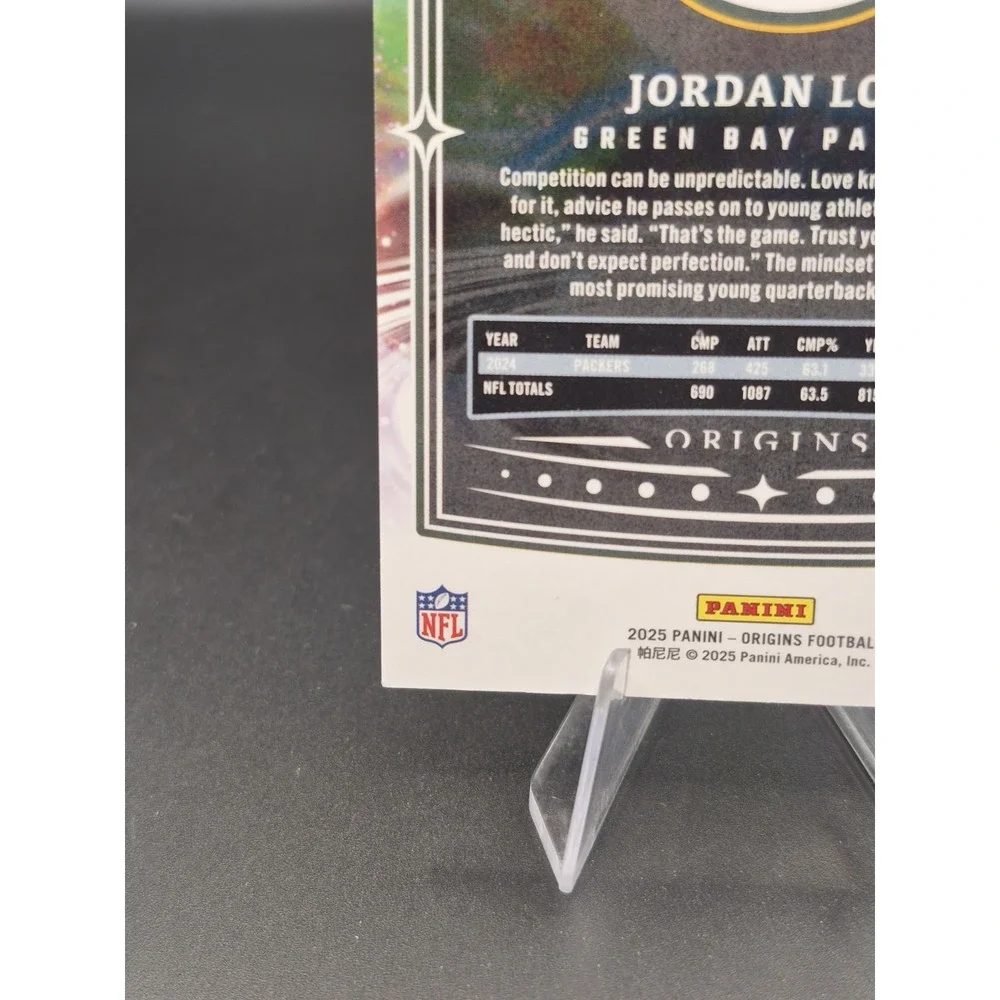 2025 Panini Origins Jordan Love #79 Orange /149 Green Bay Packers
